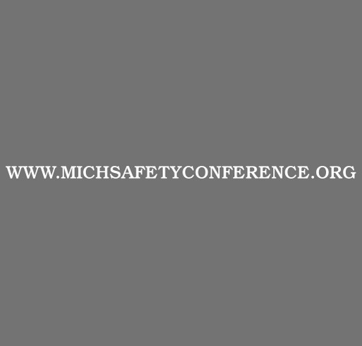 Michigan Safety Conference shirt design - zoomed