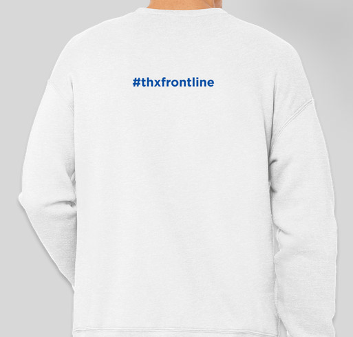 THX Frontliners Fundraiser - unisex shirt design - back