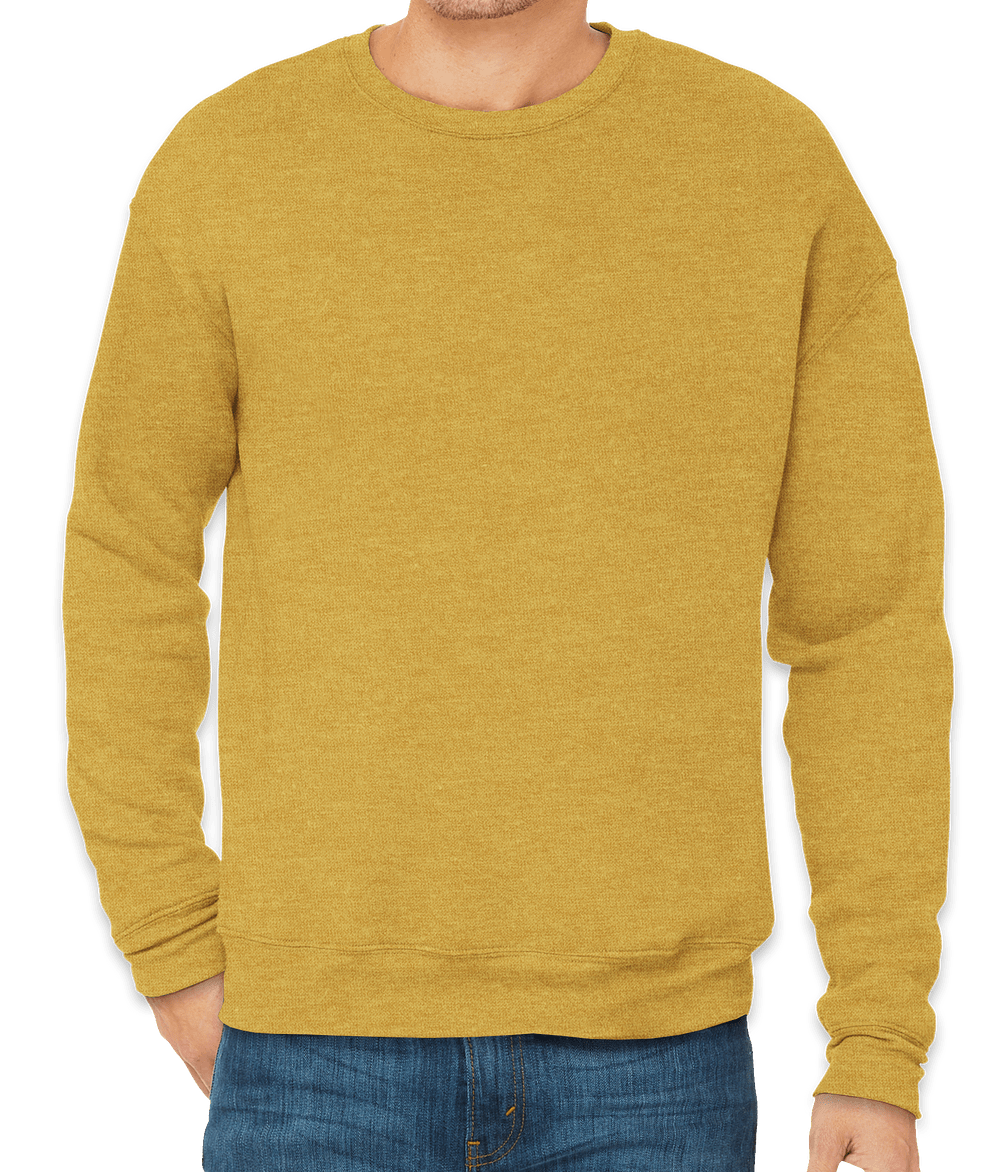 Bella + Canvas Ultra Soft Drop Shoulder Crewneck Sweatshirt