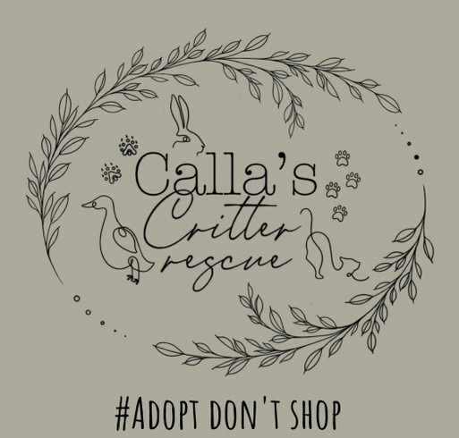 Calla's Critter Rescue is BACK!!! Come out and support your favorite local kitty rescue shirt design - zoomed