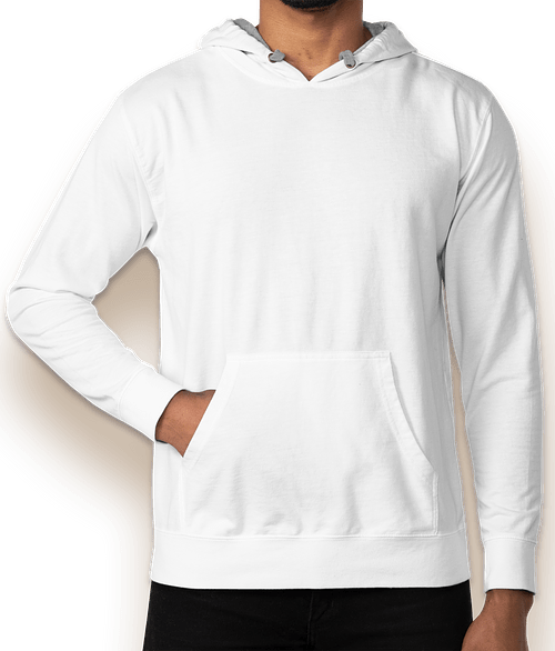 french terry pullover hoodie