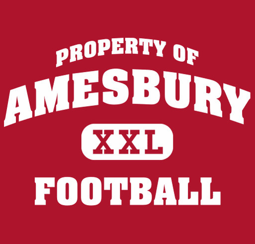 Amesbury Jets Youth Football & Cheer Property of Shirts & Hoodie shirt design - zoomed