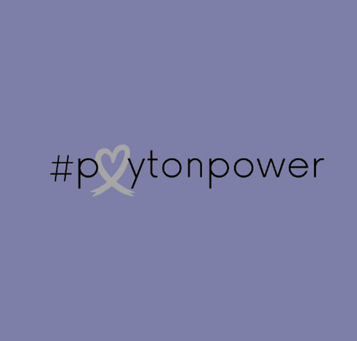 Payton Power shirt design - zoomed