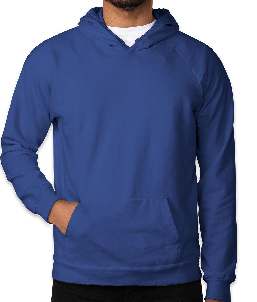 Royal Apparel USA-Made Organic Pullover Hoodie