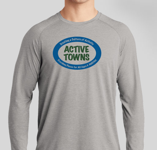 First Ever Active Towns T-Shirt Fundraiser! Fundraiser - unisex shirt design - small