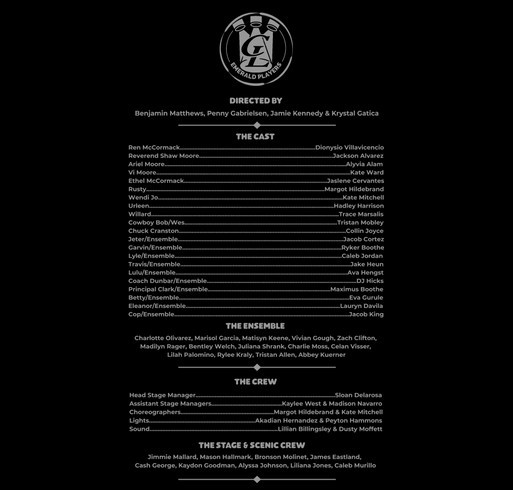 Cut Loose for a Cause: Support CLHS Footloose-The Musical! shirt design - zoomed