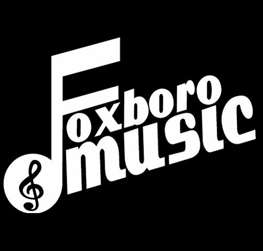 Black Foxboro Music Socks shirt design - zoomed