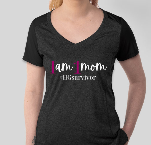 Raise your MOM VOICE! Fundraiser - unisex shirt design - front