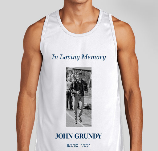 John Grundy Scholarship Fund Fundraiser - unisex shirt design - front
