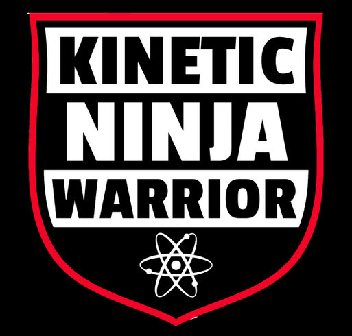 Kinetic Ninja Warrior Support Gear shirt design - zoomed