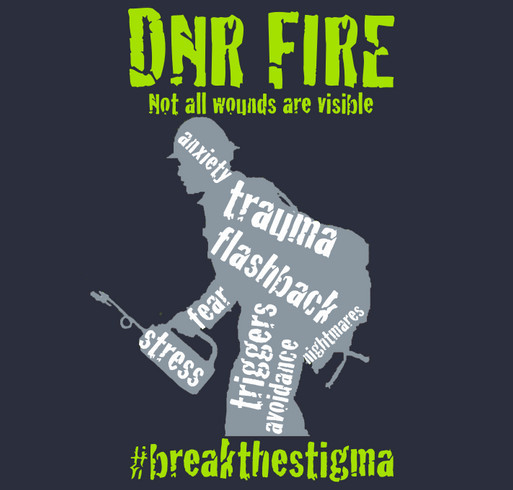 2026 #BREAKTHESTIGMA Campaign shirt design - zoomed