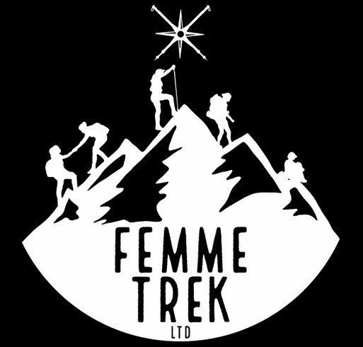 Femme Trek shirt design - zoomed