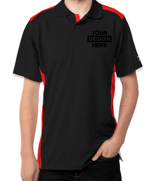 Custom Reebok Colorblock Performance Polo - Design Golf Polo Shirts ...