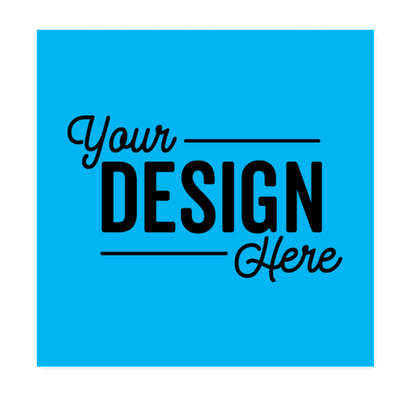 Full Color 12" Square Floor Decal - Columbia Blue
