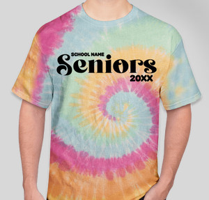 Seniors Tie Dye