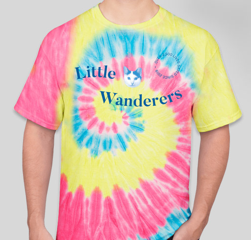Little Wanderers Tie Dye T-Shirt Fundraiser Fundraiser - unisex shirt design - front