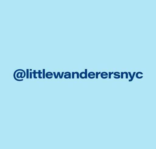Little Wanderers Tie Dye T-Shirt Fundraiser shirt design - zoomed