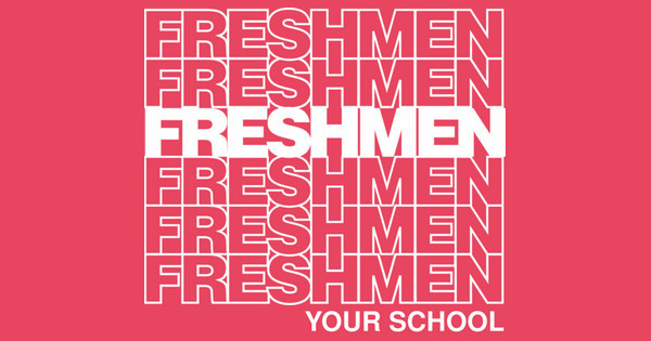 Zoomed in Design Idea Number 61328: Freshmen