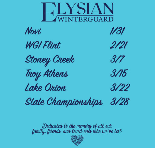 Elysian WInterguard 2026 Season Show Shirt shirt design - zoomed