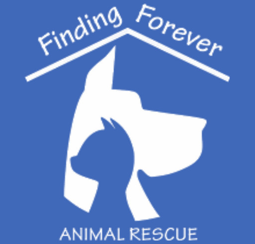 Finding Forever Animal Rescue shirt design - zoomed
