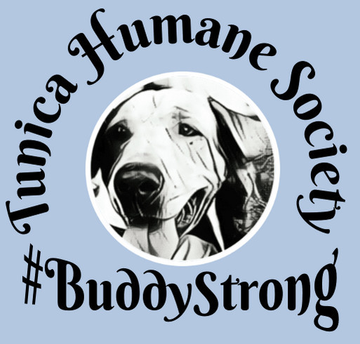 #BuddyStrong shirt design - zoomed