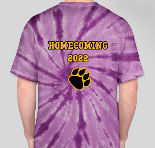 Homecoming 2022 T-Shirt Fundraiser Fundraiser - unisex shirt design - back