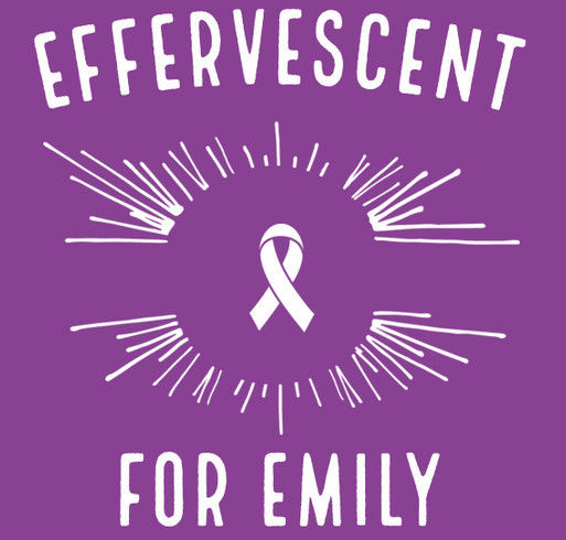 Effervescent for Emily shirt design - zoomed