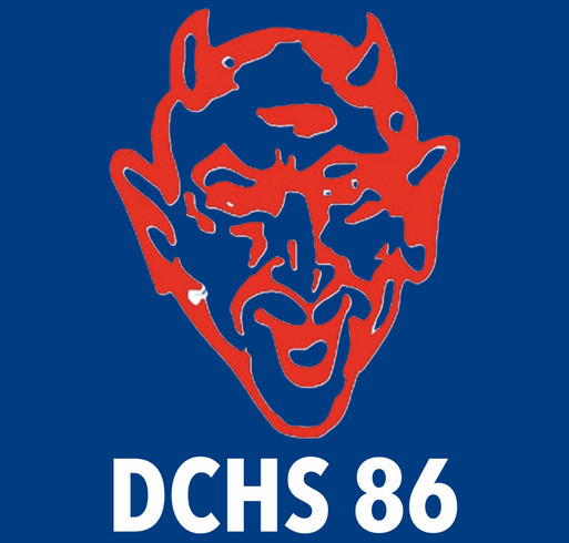 DCHS Class of 1986 shirt design - zoomed