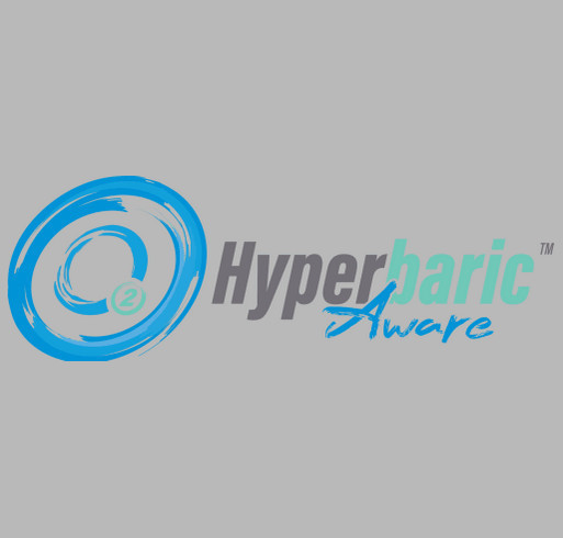 Hyperbaric Aware shirt design - zoomed