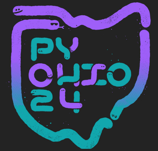 PyOhio 2024 Hoodie - Direct shipping only shirt design - zoomed