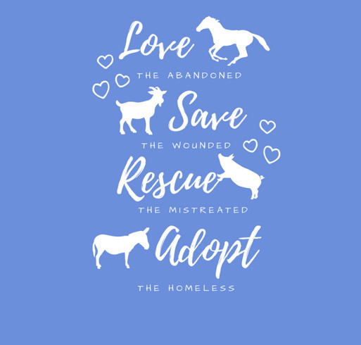 Love, Save, Rescue, Adopt Jacket shirt design - zoomed