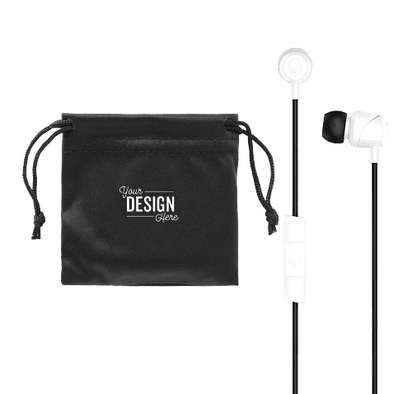 Skullcandy Jib Wired Earbuds with Microphone - White
