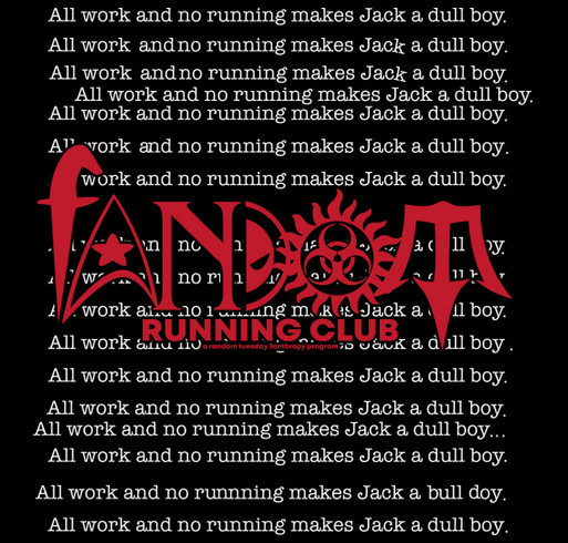 FRC RedRun 9k shirt design - zoomed