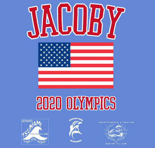 Alaskan Olympian shirt design - zoomed