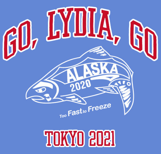 Alaskan Olympian shirt design - zoomed