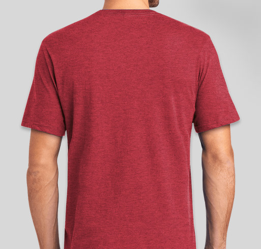 Mindset Matters Podcast T-Shirt Fundraiser - unisex shirt design - back