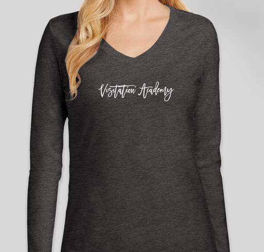 District Women's V.I.T. Long Sleeve V-Neck T-shirt