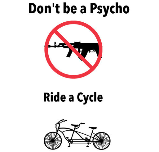 No Guns Today - Gun Bike Exchange shirt design - zoomed