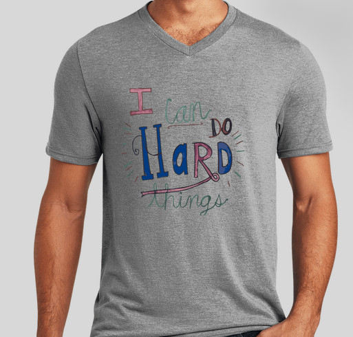 I Can Do Hard Things, I Am #NikkiStrong Fundraiser - unisex shirt design - front