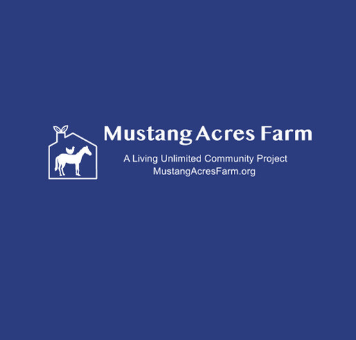 Mustang Acres Farm - Life fulfillment through social agriculture shirt design - zoomed