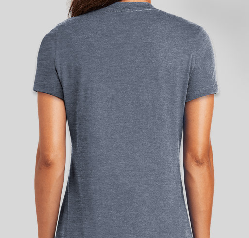 Celebrate National Deaf Dogs Rock Day and Deaf Dog Awareness Week! Support Deaf Dogs in Need! Fundraiser - unisex shirt design - back