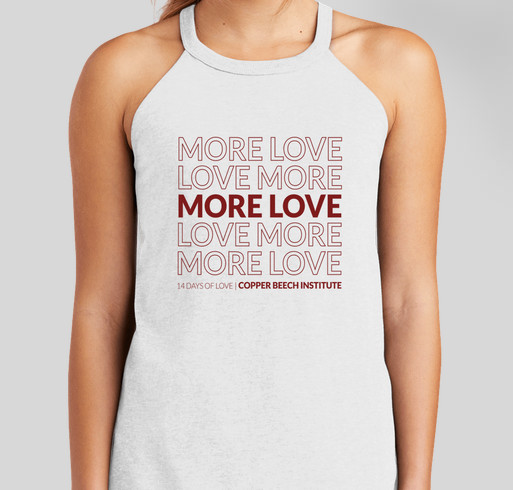 14 Days of Love: Fundraiser for Copper Beech ❤️ Fundraiser - unisex shirt design - front