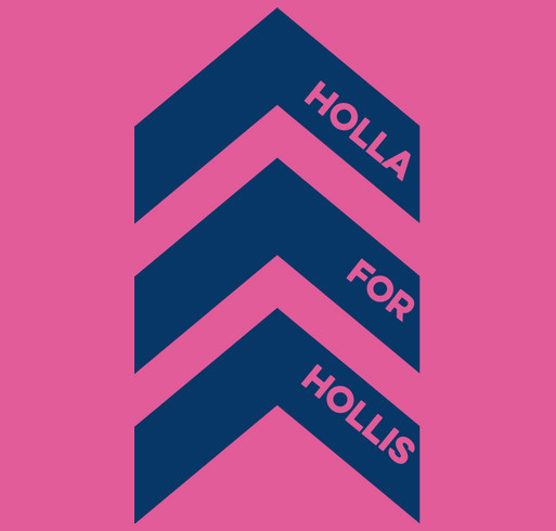 Holla4Hollis 2026 shirt design - zoomed