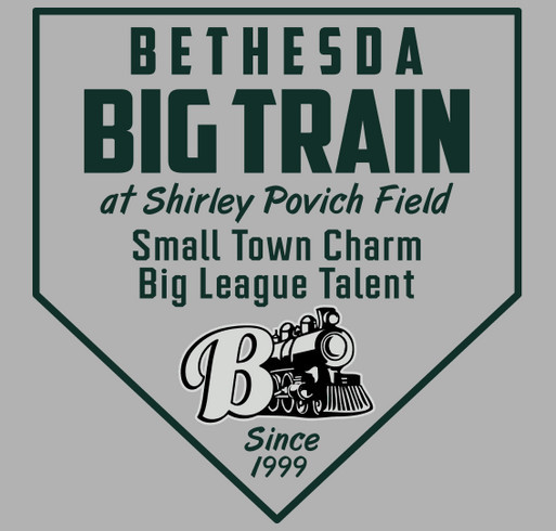 Bethesda Big Train Long Sleeves and Crewnecks shirt design - zoomed