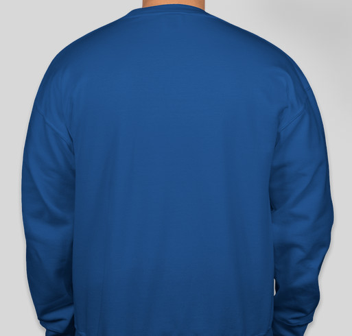 Wear Blue Day Fundraiser - unisex shirt design - back