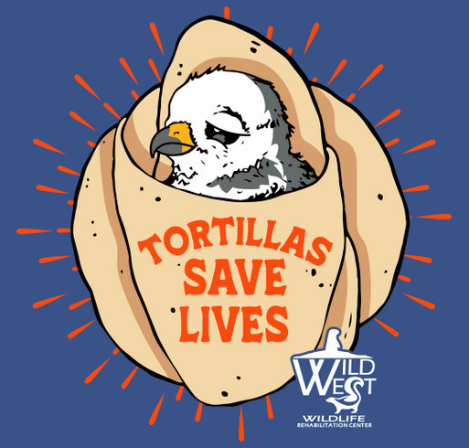 Tortillas Save Lives shirt design - zoomed
