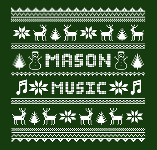 Dewberry School of Music Holiday Sweaters shirt design - zoomed
