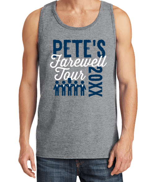 Farewell Tour bachelor party design template