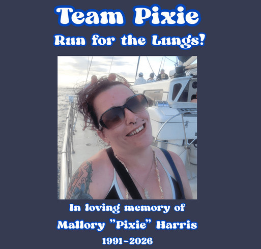 The Pixie Fundraiser shirt design - zoomed