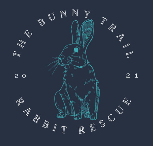 The Bunny Trail - Bunny Gear shirt design - zoomed